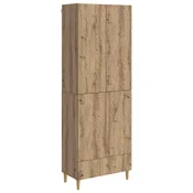 vidaXL Set omar 2 pcs Artisan hrast Inženirski les