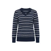 Ulla Popken Pulover marine/bela