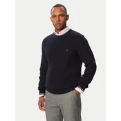 Tommy Hilfiger Pulover MW0MW41516 Mornarsko modra Regular Fit