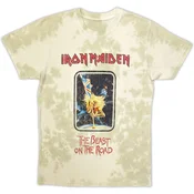 Iron Maiden Beast On The Road (Wash Collection) Sand L Majica