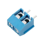 Blow 0222# Pritrdilni trak 2x (lok) modre barve.r=5,h=10mm