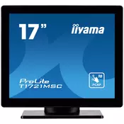 iiyama ProLite T1721MSC-B2 43cm (17”) SXGA TN LED-Touch-Monitor HDMI/VGA