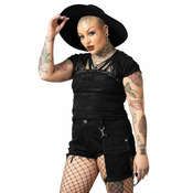 Majica moška - Malicia Lace-Up Top - KILLSTAR - KSRA005571