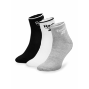 Reebok Set 3 parov unisex visokih nogavic R0362-SS24 (3-pack) Pisana