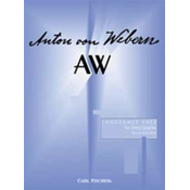 WEBERN:LANGSAMER SATZ FOR STRING QUARTET SCORE AND PARTS