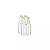 Axentia staklena boca, približno 350 ml, 6 komada