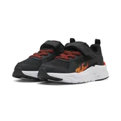 PUMA Trinity 2 Sparks Sneakers Kids, Shop, Black/Bright Papaya/Red Flash, 33