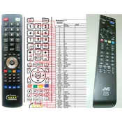 General JVC RM-C2501 - compatible General-branded remote control