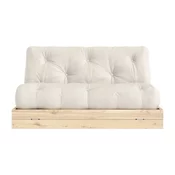 Bež lanena raztegljiva sedežna garnitura 145 cm Flip – Karup Design