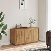 Vidaxl vidaXL Predalnik, Artisan hrast, 102x35x55 cm, Material na osnovi lesa