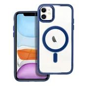 OEM Ohišje za iPhone 11 Color Edge Mag Cover, združljivo z MagSafe, modro