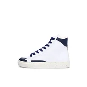 nae Vegan Shoes Visoke superge London modra/bela