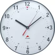 Stenska ura CLAS - premer 25 cm, črna/bela