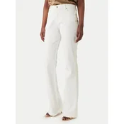 Just Cavalli Jeans hlače 80PAB5F3 CEWCA Bela Flare Fit