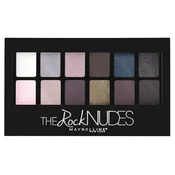 Maybelline The Rock Nudes - paleta 12 senčil za oči, mat in bleščeča