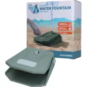 Coolpets Splash Water Fountain - Olivno zelena