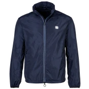 ARMANI EXCHANGE Prehodna jakna temno modra/bela