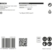 Bosch Burgija SDS max-8X 32x400 mm Expert 2608900255