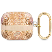 Guess GUA3HHFLD AirPods 3 cover gold Paisley Strap Collection (GUA3HHFLD)