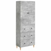 vidaXL Set omar 2 pcs 66 x 34,5 x 90 cm Inženirski les