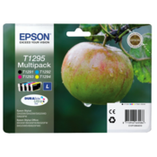 EPSON T1295 (C13T12954022), originalna kartuša, črna + barvna, 1x11,2ml/3x7ml, Za tiskalnik: EPSON STYLUS BX305FW PLUS, EPSON STYLUS BX535WD, EPSON