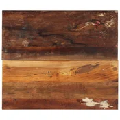 Vidaxl Pravokotna mizna plošča 60x70 cm 15-16 mm trden predelan les