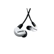 Shure Shure se215dywh+uni-efs - slušalice za uši aonic215 s jednim zvucnikom i kabelom 3.5mm (bijele)