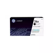 HP 26A Black Original LaserJet Toner Cartridge (CF226A)