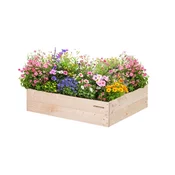 ATMOWOOD Lesena visoka greda 80 x 60 x 20 cm
