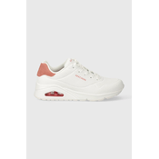 Skechers Nizke superge UNO - POP BACK Bela