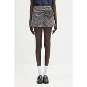 Volneno krilo AMBUSH Check Rose Skirt