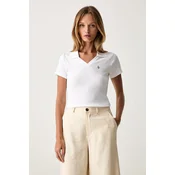 Guess Jeans polo ženska majica bombažna z elastanom