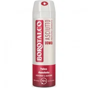 Borotalco Deodorant Men Dry Spray Amber Perfume 150 Ml