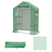 Homestar Zamenjava kritine za rastlinjak 140x73x190 cm zelena