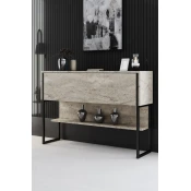 Hanah Home Komoda Luxe 120x80x30cm Bež-Crna