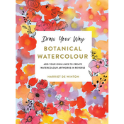 BOTANICAL WATERCOLOUR REVERSE COLOURING