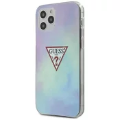 Guess GUHCP12MPCUMCGC02 iPhone 12/12 Pro 6,1 modrá/blue hardcase Tie  Die Collection (GUE000956)