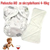 shumee NappiMe AIO plenice za večkratno uporabo Coolmax žep z gosjimi krili