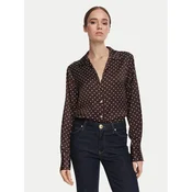 Guess Srajca W6YH23 W2946 Rjava Regular Fit