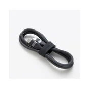 USB tip-C kabl M/M 0.9m, za Super brzo punjenje 240W/480Mbps, pleteni, crni