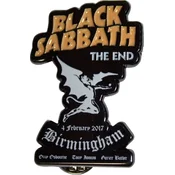 Black Sabbath The End Odznak 40 mm