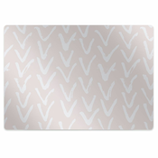 Decormat Podloga za pisarniški stol V light pink 120x90 cm 2 cm