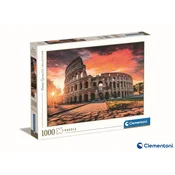 Clementoni Puzzle 1000 Sončni zahod v Rimu