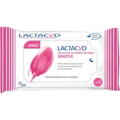 Lactacyd Sensitive robčki za intimno higieno 1 pakiranje - 15 kosov