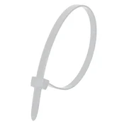 slomart Nylonske vezice bele Dedra 3,6x140 mm (25 kosov)