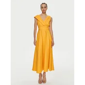 Marella Poletna obleka Galizia 2413221212 Oranžna Regular Fit