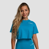 GymBeam Ženski Crop Top Limitless Aquamarine L