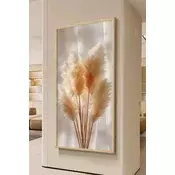 Wallity Dekorativna uramljena slika, 70x33cm, Šarena