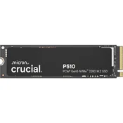 Crucial P510 1TB PCIe Gen5 NVMe 2280 M.2 SSD