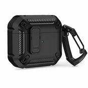 OVITEK TECH-PROTECT X-CARBO APPLE AIRPODS PRO 1/2 BLACK